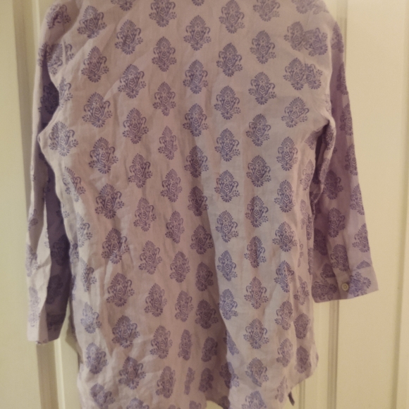 J.Jill Button down with matching tank - Picture 3 of 8